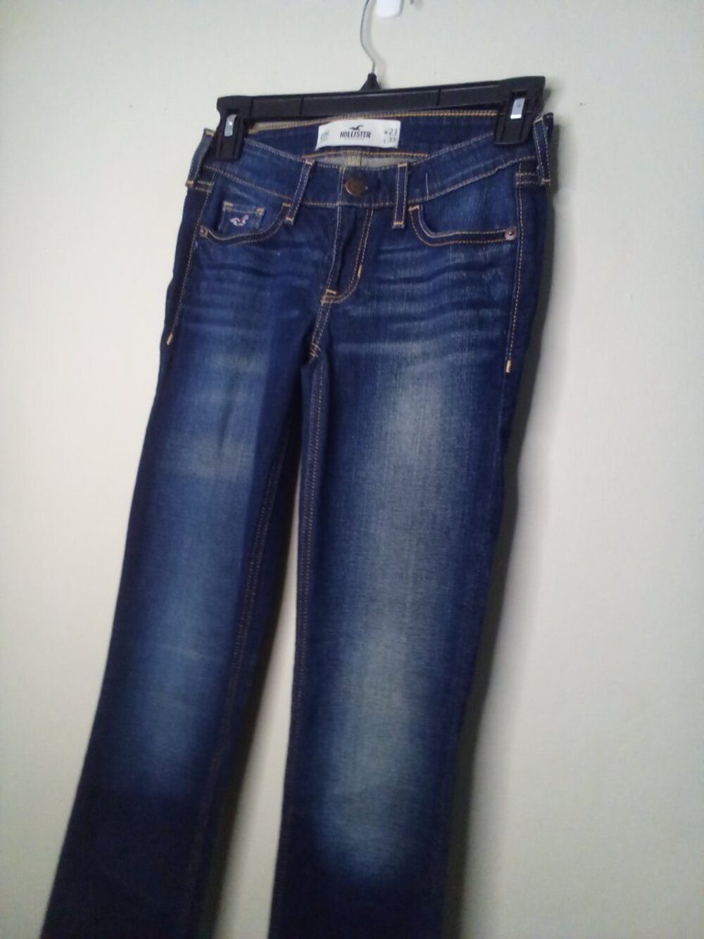 Hollister Jeans Women Juniors 00R 00 23 x 33 Blue - Picture 8 of 15